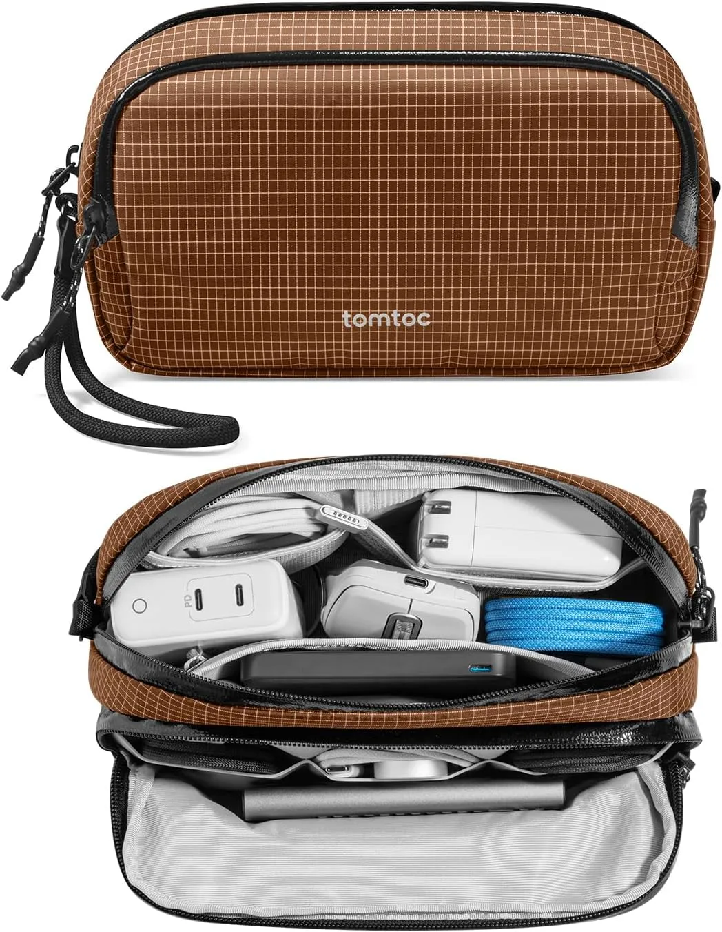 Brown Accessories bag